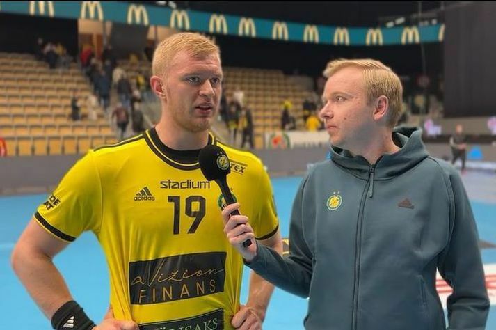 Tryggvi Þórisson hefur orðið sænskur meistari með Sävehof.