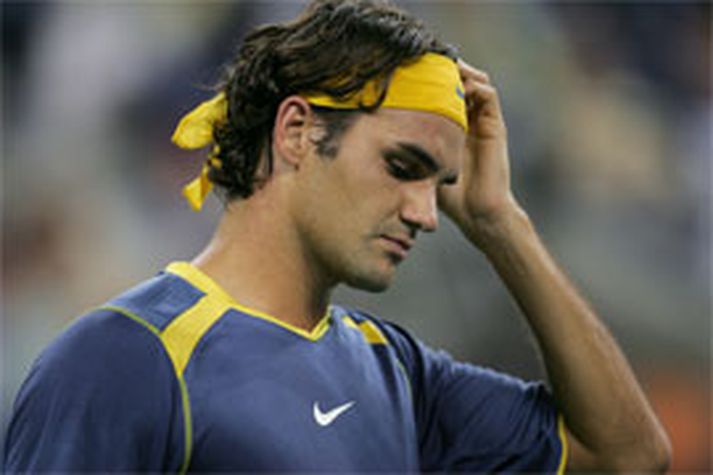 Federer er kominn í undanúrslit á opna ástralska