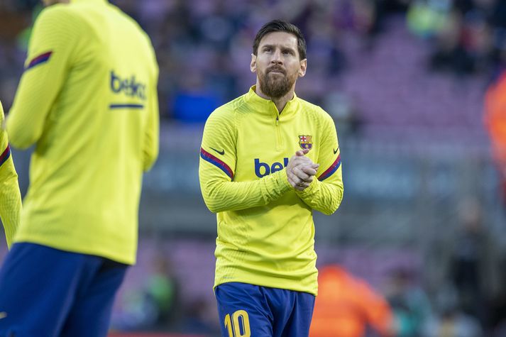 Það styttist vonandi í að Lionel Messi og aðrir geti hafið æfingar að nýju.