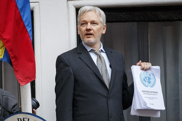 Julian Assange.