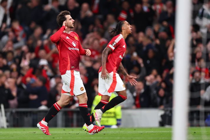 Mason Mount átti frábæra innkomu fyrir Manchester United í kvöld.