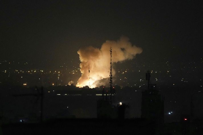 Árásir voru meðal annars gerðar í Tehran, höfuðborg Íran.