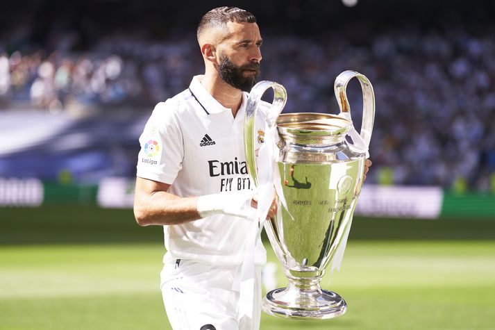 Karim Benzema og félagar í Real Madrid mæta Chelsea í átta liða úrslitum Meistaradeildar Evrópu.