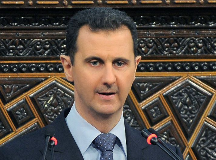 Bashar al-Assad, forseti Sýrlands.
