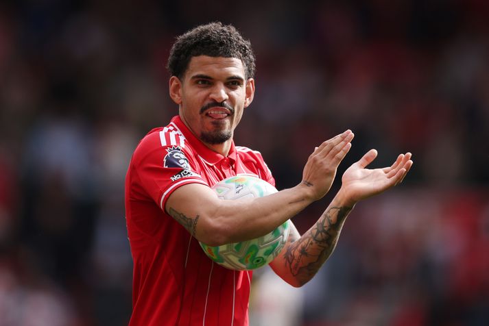 Morgan Gibbs-White var allt í öllu í seinni hálfleik. 