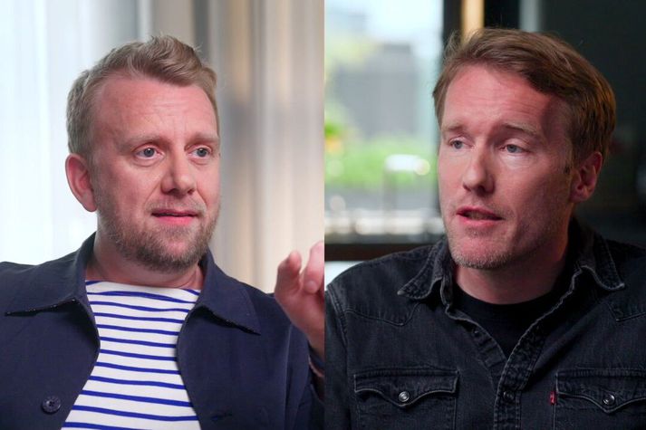 Helgi Selja og Andri Freyr rifjuðu viðskipti sín við rússneska togarasjómenn.