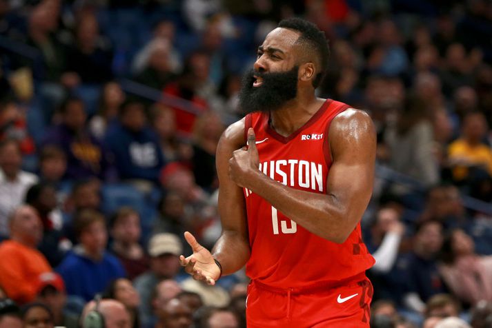 James Harden er á hrikalegu skriði