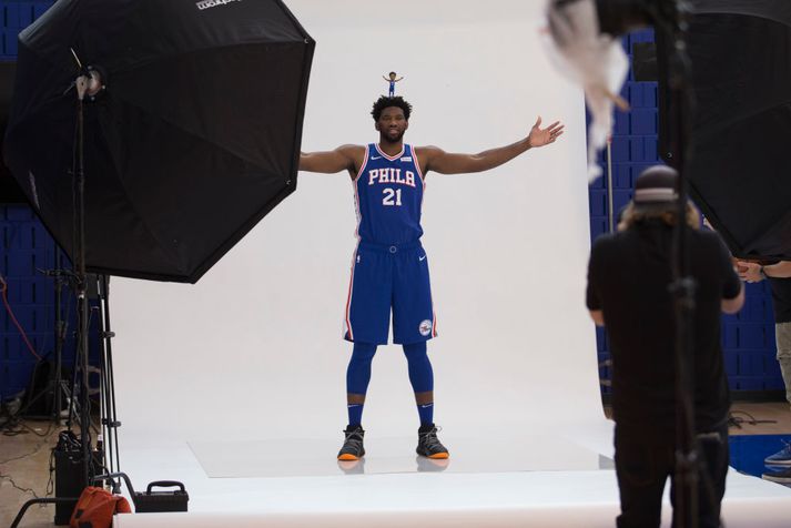 Joel Embiid er skemmtilegur fír.