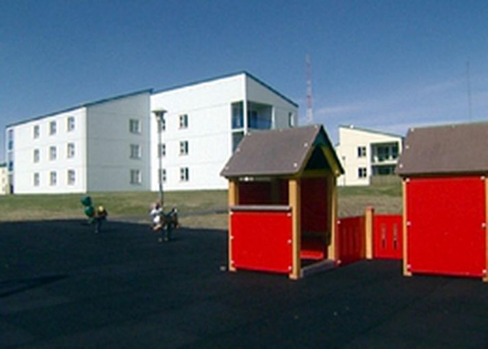 Íbúðir á háskólasvæðinu á Keflavíkurflugvelli voru teknar til notkunar fyrir nemendur í haust.