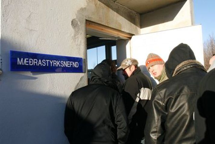 Hjá Mæðrastyrksnefnd. Mynd úr safni.
