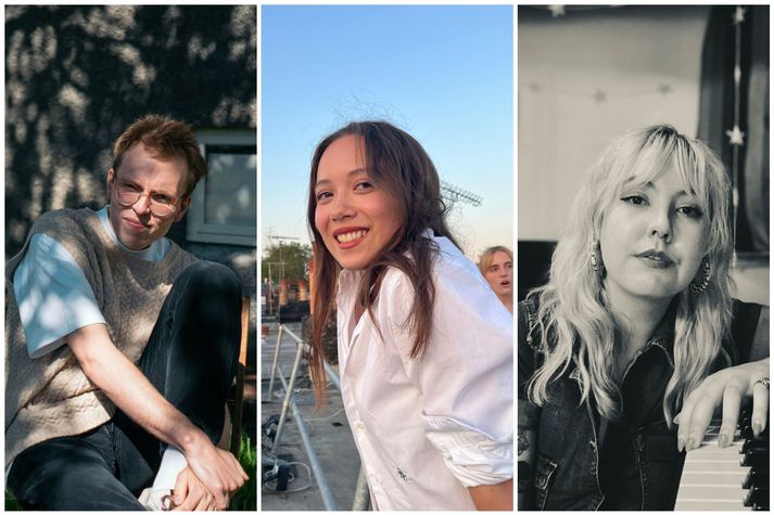 Bjarni Daníel, Junia Lin og Sólveig Matthildur hlutu á dögunum 20 under 30 Nordic Music Biz viðurkenninguna.