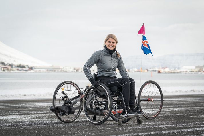 "Mér finnst betra að hugsa um það sem ég hef, frekar en það sem ég hef misst,“ segir Arna.