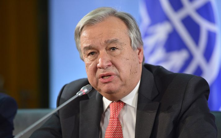 António Guterres gegndi embætti yfirmanns Flóttamannahjálpar Sameinuðu þjóðanna á árunum 2005 til 2015.