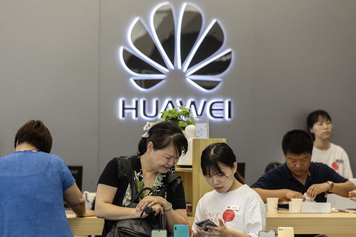 Huawei þykir almennt framleiða góðar vörur en grunur um njósnir ógnar fyrirtækinu alvarlega.