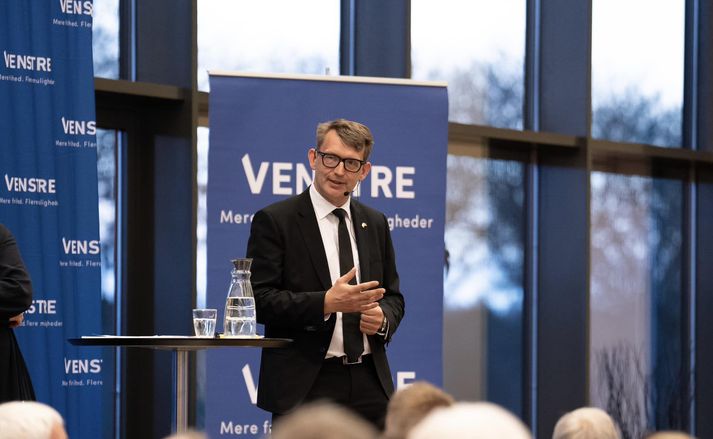 Troels Lund Poulsen tekur við formennsku Venstre-manna.