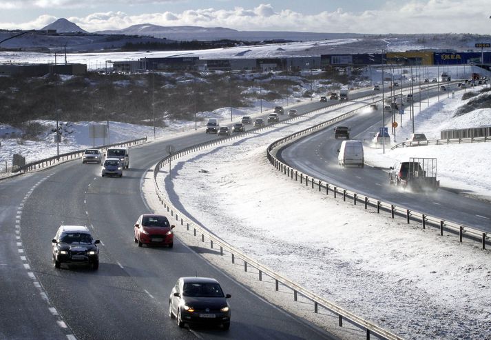 Reykjanesbrautin verður til umfjöllunar á íbúafundi í Stapanum í kvöld.