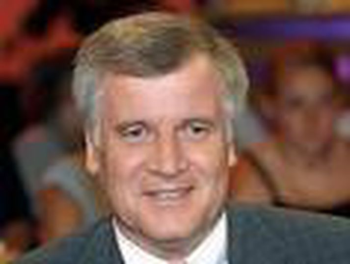 Horst Seehofer, landbúnaðarráðherra Þýskalands.