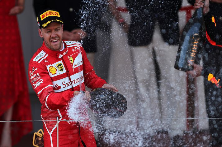 Sebastian Vettel var sennilega einfaldlega nógu frekur til  að vinna Mónakó í ár.
