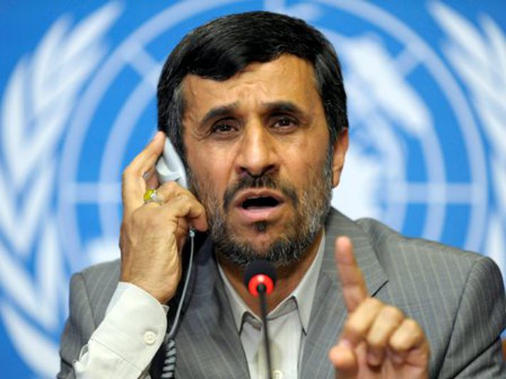 Mahmoud Ahmadinejad.