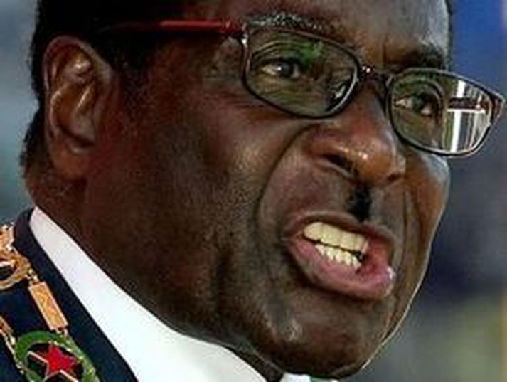 Robert Mugabe, forseti Zimbabve.