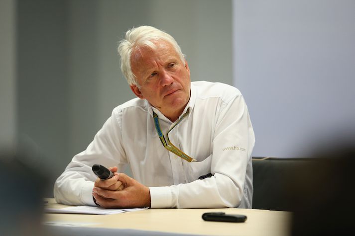 Charlie Whiting var ekki hrifinn af aðferðum Honda í Belgíu.