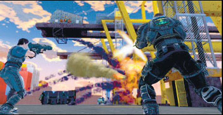 Crackdown var valinn leikur ársins.