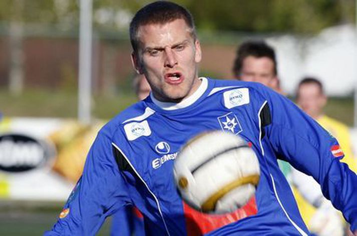 Garðar Jóhannson hefur gert 13 mörk í deildinni í sumar.