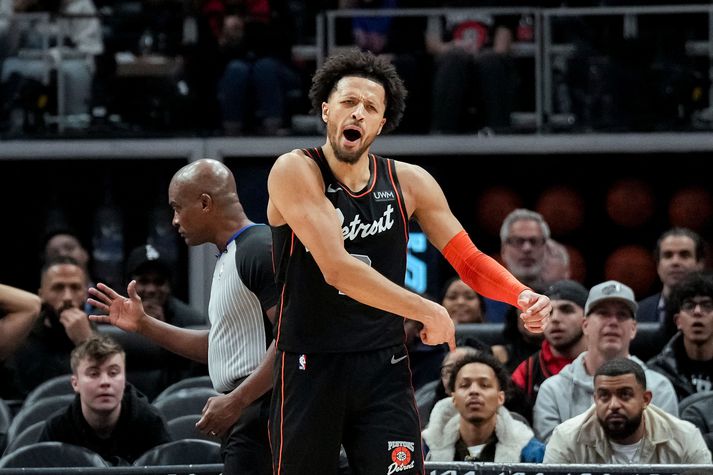 Cade Cunningham skoraði 41 stig gegn Brooklyn Nets. Það dugði þó skammt því Detroit Pistons tapaði enn einum leiknum.