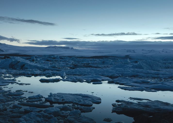 Ferðamaðurinn ætlaði að tryggja að hann næði að virða náttúruperluna fyrir sér í dagsbirtu.