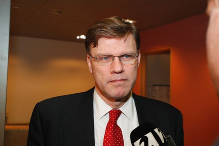 Árni Mathiesen fjármálaráðherra.