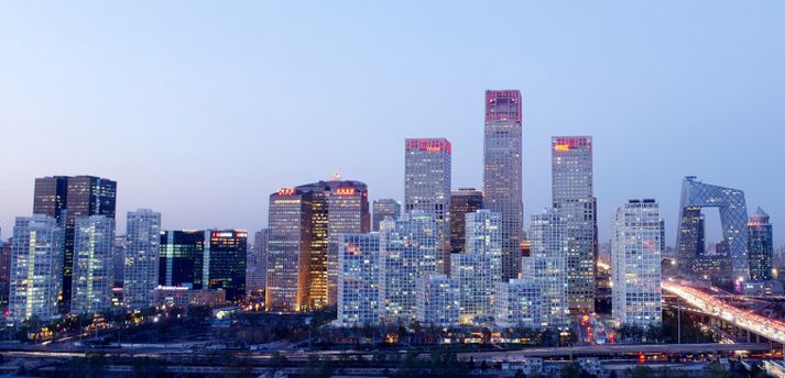 Frá Peking í Kína.