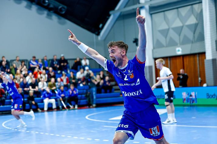 Óðinn Þór Ríkharðsson var hetjan í kvöld.