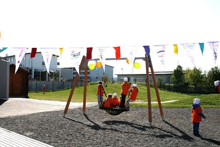 Mikil ánægja er með leikskóla á Akranesi, þar á meðal með leikskólann Vallarsel.