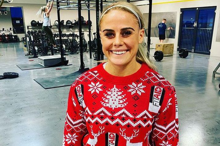 Sara Sigmundsdóttir er komin í jólaskap enda stutt í blessuð jólin.