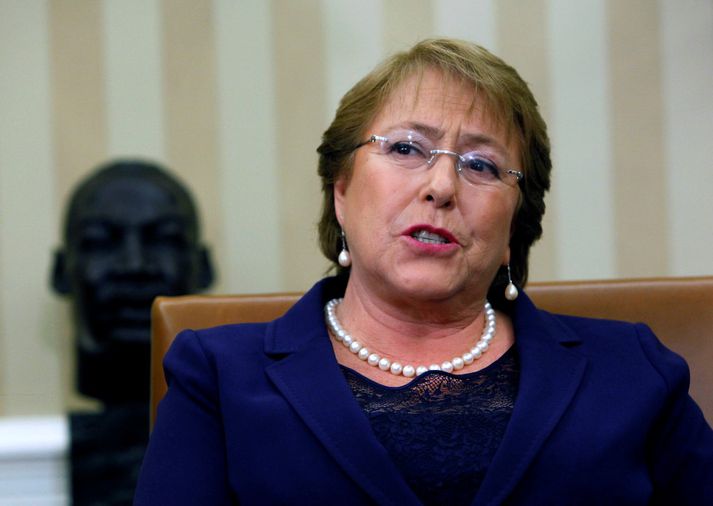 Michelle Bachelet, forseti Chile.