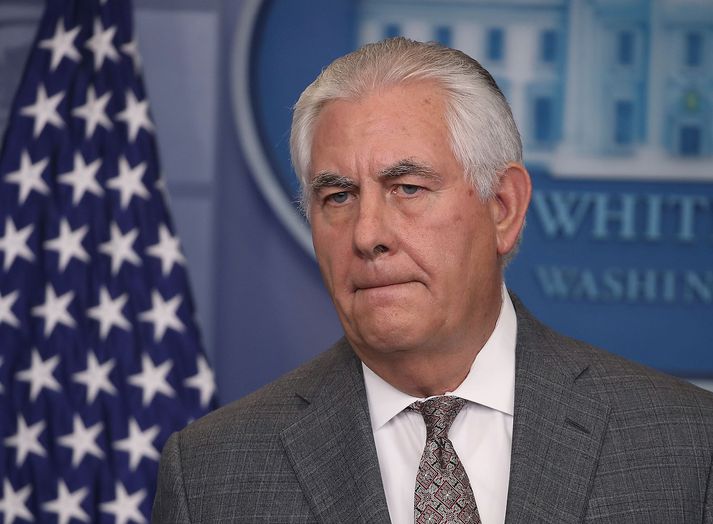 Rex Tillerson, utanríkisráðherra Bandaríkjanna.