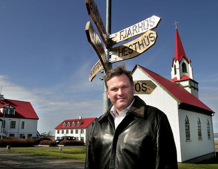 rektor háskólans Ofbeldi er ekki liðið í Landbúnaðarháskólanum, að sögn Ágústs Sigurðssonar rektors.
Fréttablaðið/GVA
