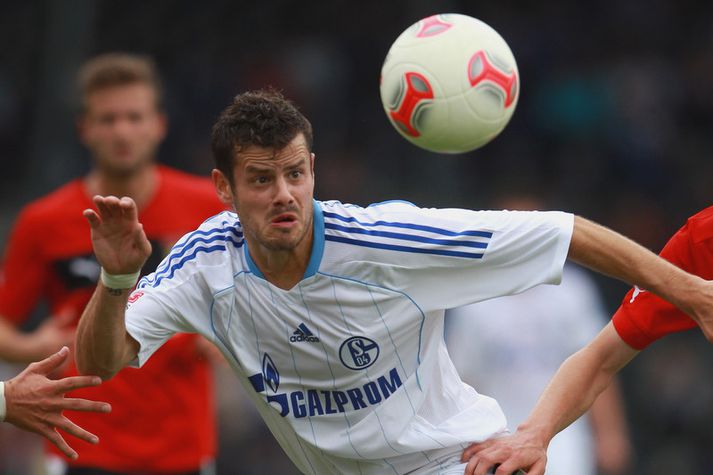 Tranquillo Barnetta í leik með Schalke í Þýskalandi.