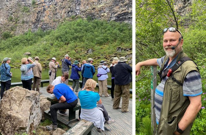 Pétur Gauti hefur starfað sem leiðsögumaður í tuttugu ár.