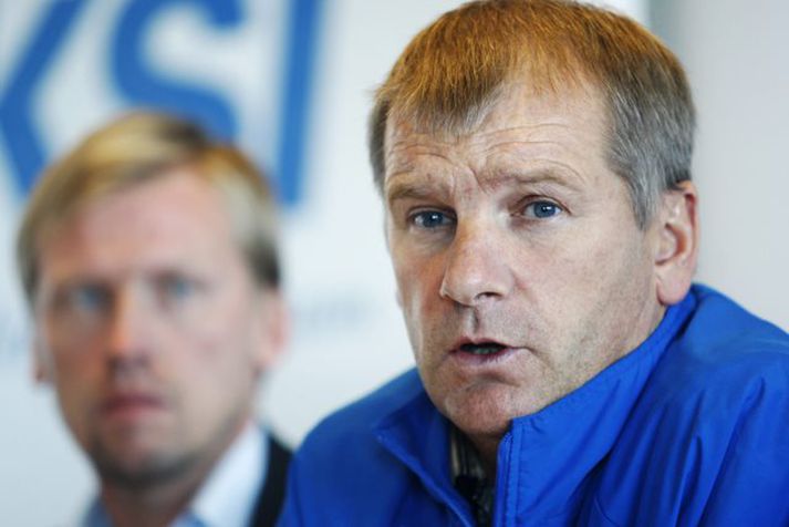 Ólafur Jóhannesson landsliðsþjálfari.