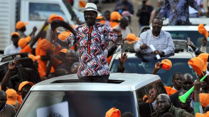Raila Odinga hefur beðið stuðningsmenn sína um að sniðganga kosningarnar.