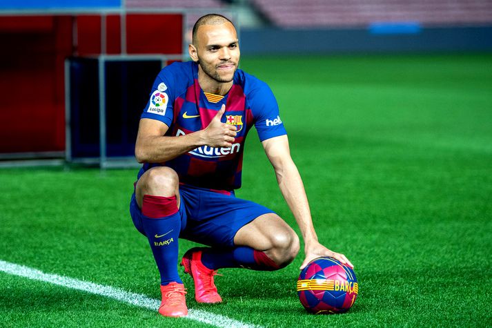 Martin Braithwaite er kominn í Barcelona búninginn.