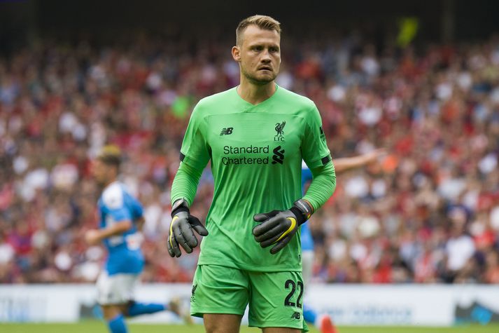 Mignolet lék yfir 200 leiki fyrir Liverpool.