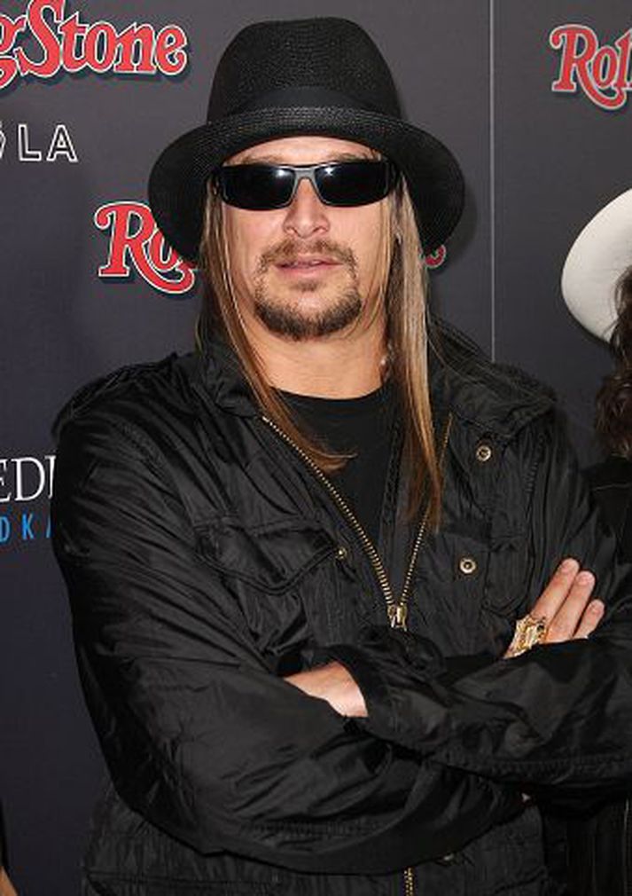 Kid Rock lét Steven Tylor heyra það. Nordicphotos/Getty
