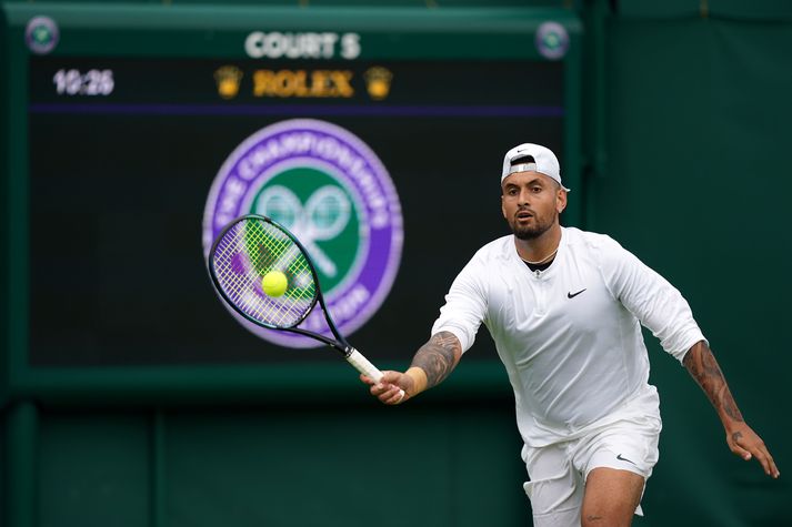 Nick Kyrgios verður ekki með á Opna ástralska risamótinu í tennis í janúar.