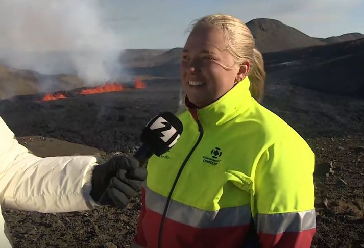 Hanna Dís Elvarsdóttir hvetur fólk til þess að búa sig vel.