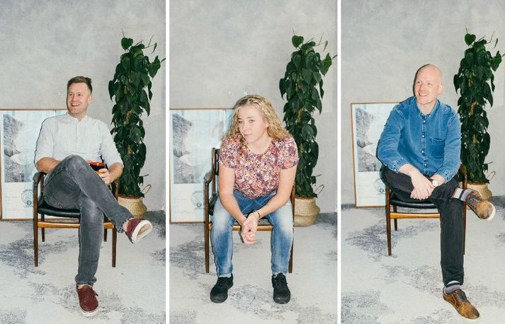 Áskell Fannar Bjarnason, Jóna Dögg Sveinbjörnsdóttir og Baldur Jón Kristjánsson.