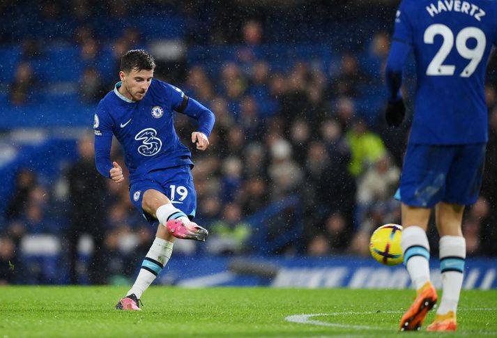 Mason Mount skoraði seinna mark Chelsea í kvöld.