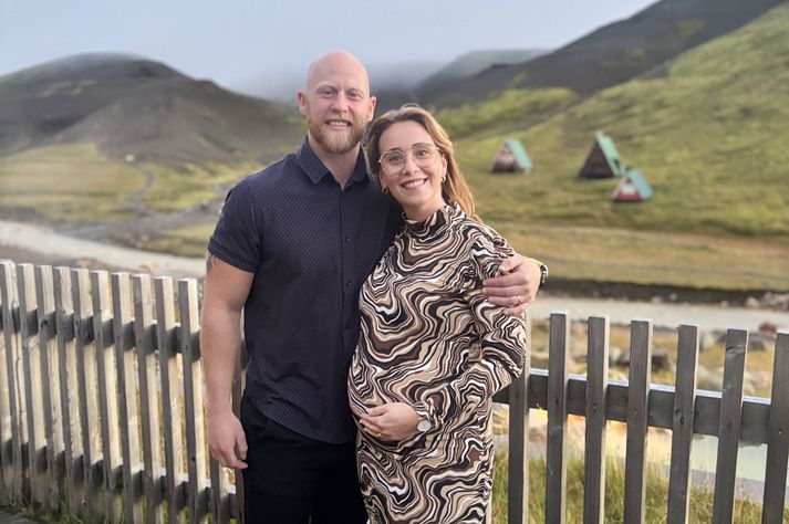 Bergur og Rebekka takast á við stöðuna af æðruleysi.
