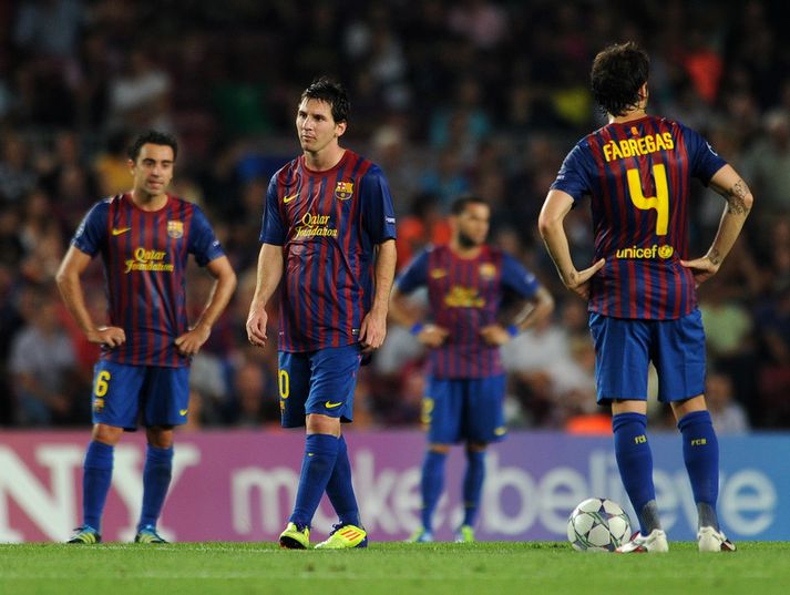 Lionel Messi og félögum líður ekki vel í nýju Nike-treyjunum.